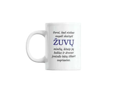 Puodelis „ŽUVIS“