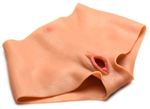 XR Brands Realistic Silicone Gender Expression Panties M Size