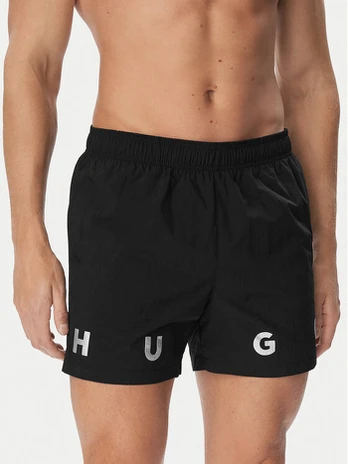 HUGO Plaukimo šortai Azuri 50566631 Juoda Regular Fit