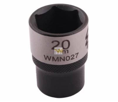 Galvutė 1/2 20mm 6-kampė CrV50BV30. DIN 3124