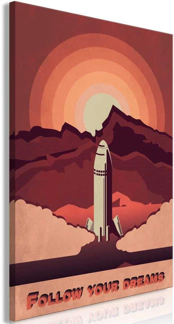 Artgeist Paveikslas - Space Flight (1 Part) Vertical