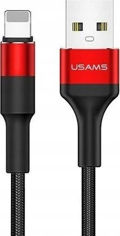 USB Usams USB-A laidas – žaibo 1,2 m raudonas (SJ220IP02)