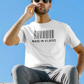 Marškinėliai "Made in Vilnius"