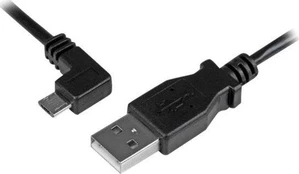 „StarTech“ 0,5 M KAMPAS MIKRO USB KABELAS / ĮKROVIMO + SYNC. KABELAS – 24 AWG