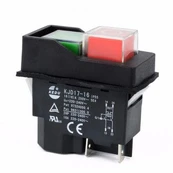 Dvigubas jungiklis 4P, ON-OFF, 16A, 230V, IP54, žalias, raudonas