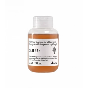 Davines Solu Clarifying Solution Shampoo Giliai valantis šampūnas 75ml