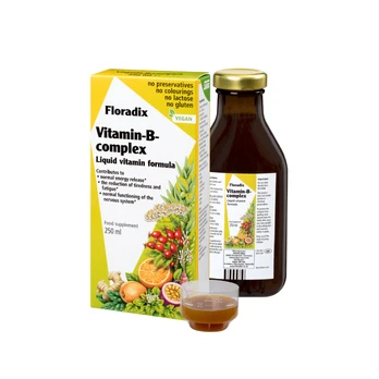 FLORADIX Vitamin-B-Complex + matavimo indelis 250 ml