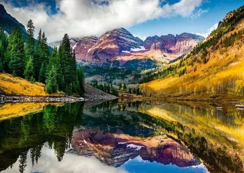 Ravensburger 1000 Puzzle Dėlionė: Aspen - Colorado