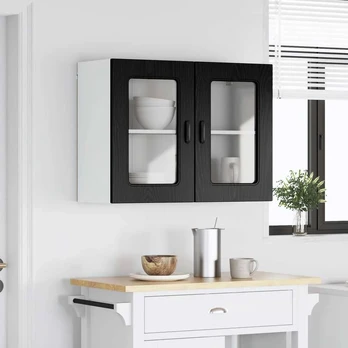 Virtuvės spintelė Kalmar Juodas ąžuolas 80 x 31 x 60 cm
