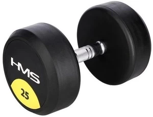 HMS hantelis HG PRO gumuotas 1 x 25 kg
