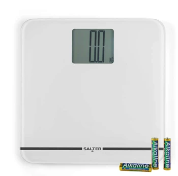 Svarstyklės Salter 9075 WFEU12 Max Electronic Bathroom Scale, Baltas