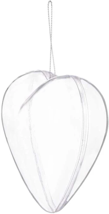 Kalėdinis akrilo burbulas Springos 8 cm