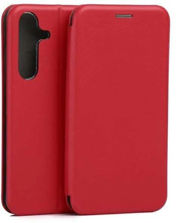 Beline Dėklas Book Magnetic Samsung S25+ raudona/red