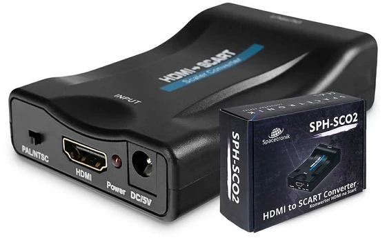 Konwerter HDMI na SCART Spacetronik SPH-SCO2