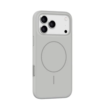 Dėklas X-Level Fluid Skin MagSafe Apple iPhone 16 Pro pilkas