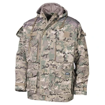 MAX FUCHS Šilta striukė MF SMOCK 3482x Camo Multicam