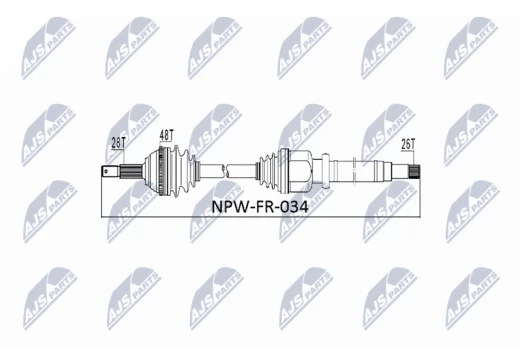 Pusašis NTY NPW-FR-034