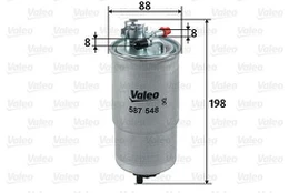 Kuro filtras VALEO 587548