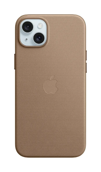 Telefono dėklas Apple FineWoven With MagSafe, iPhone 15 Plus, ruda
