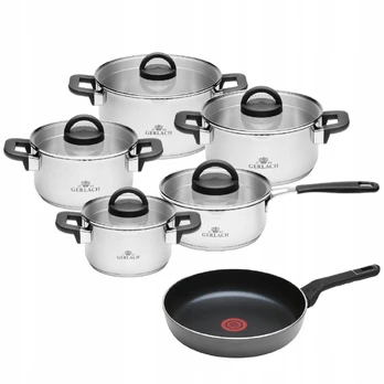 Gerlach AMBIENTE PLUS 10 dalių indų rinkinys su 24 cm keptuve