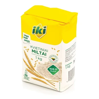 Kvietiniai miltai IKI 405 D, 1 kg