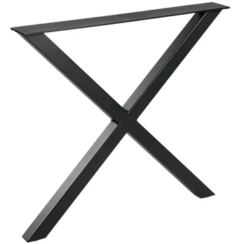 Stalo koja X formos, 72 x 79 x 10 cm, metalas