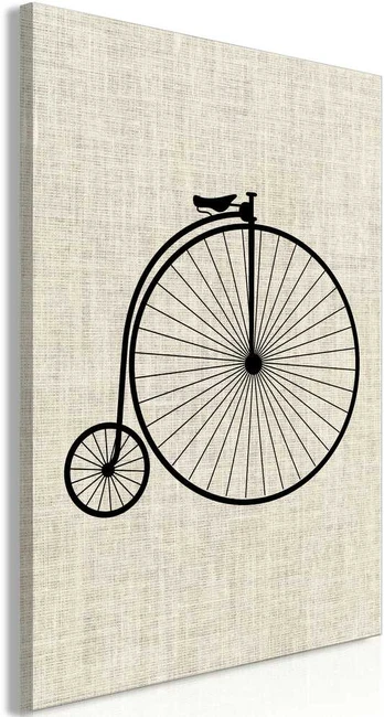 Artgeist Paveikslas - Vintage Bicycle (1 Part) Vertical