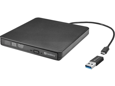 Sandberg 136-62 USB-C/A išorinis DVD įrenginys
