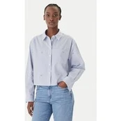 JOOP! Jeans Marškiniai Basima 10019224 30101901 Mėlyna Oversize