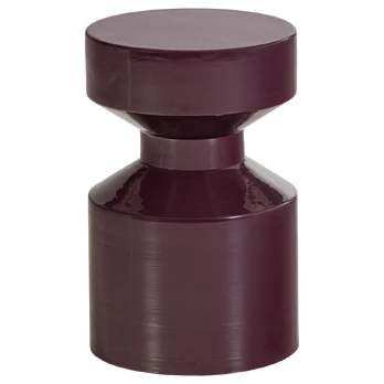 FERRY SIDE TABLE METAL DARK PURPLE