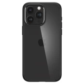 Dėklas Spigen Crystal Hybrid, matte Juodas - iPhone 15 Pro Max kaina
