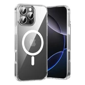 Vention KUGT0-40 Case for iPhone 16 Pro Max MagSafe (Transparent) kaina