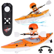 Illuminated Kayak with Rowing Remote Control Water Adventure RC0678 kaina