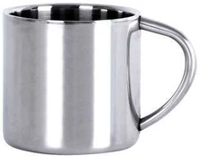 Puodelis BasicNature Stainless Steel Thermo Deluxe Espresso, π*r2*L L