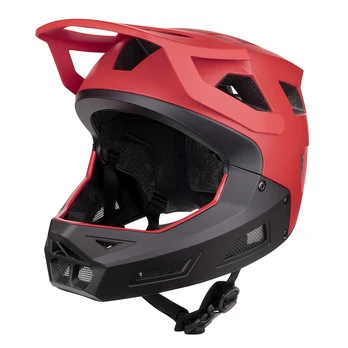 Šalmas FORCE Drop // dydis: S - M (55-58 cm) (juoda/raudona)