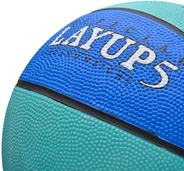„Meteor Layup 5“ mėlynas krepšinis