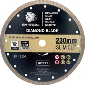 INDIAN PROFESSIONAL DIAMOND BLADE 230mm kaina