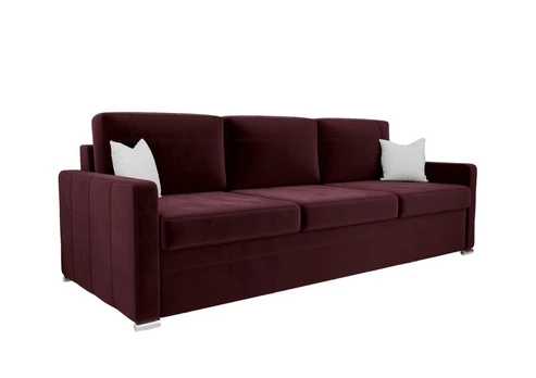 Trivietė sofa - lova AVANT DL, bordo
