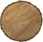 Medienos padėklas, 30 cm kaina