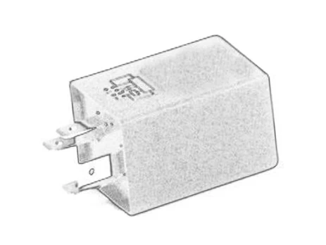 relė, pavojaus žibintai AKUSAN IV-MB-0010