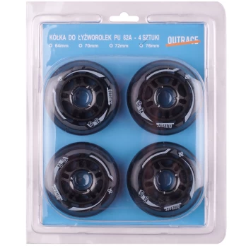 Outrace 76 mm inline pačiūžos ratai