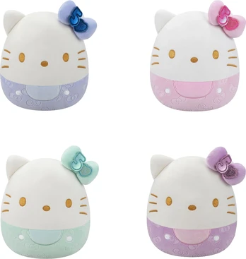 SQUISHMALLOWS HELLO KITTY W21 Pliušinis žaislas Embossed Bows, 20 cm