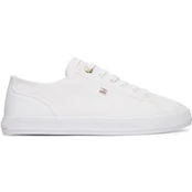 Tommy Hilfiger Kedai Th Foxing Sneaker Canvas FW0FW09170 Balta