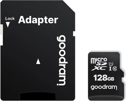 GOODRAM 128GB MICRO CARD cl 10 UHS I + adapteris
