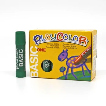 Pieštukinis guašas PLAYCOLOR Basic one tam. žalias