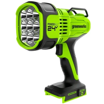 Akumuliatorinis prožektorius Greenworks G24LSL; 24 V; 3000 lm (be akumuliatoriaus ir pakrovėjo)