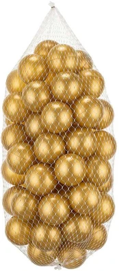 Mioli Decor Kamuolys Bubble Pops 50 - Gold kaina