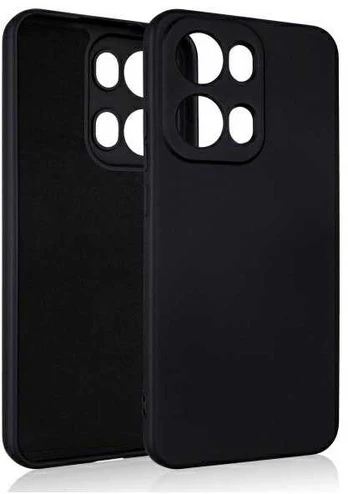 Dėklas Beline Silicone do Oppo Reno 13 Pro juoda