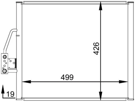 Kondicionieriaus radiatorius AC 277 000S