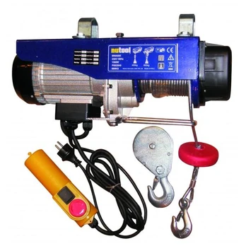 NUTOOL ELEKTRINĖ GERVE 400 / 800KG 1250W